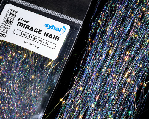 Fine Mirage Hair, Violet Blue / 74